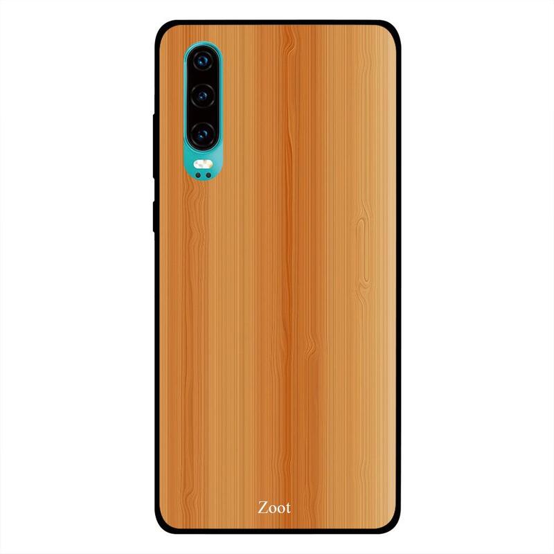 

Zoot Huawei P30 Mobile Phone Back Cover, Wooden Plain Straight