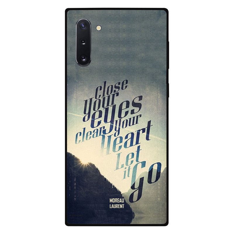 

Moreau Laurent Samsung Note 10 Mobile Phone Back Cover, Close Your Eyes