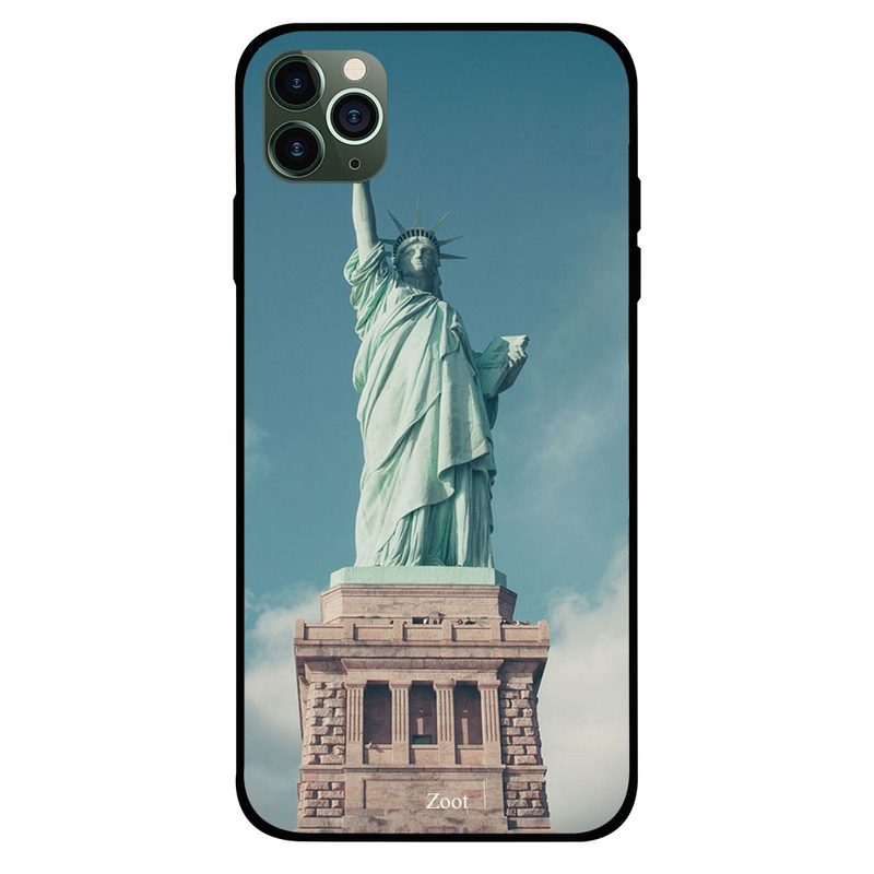 

Zoot Apple iPhone 11 Pro Max Mobile Phone Back Cover, Statue Of Liberty