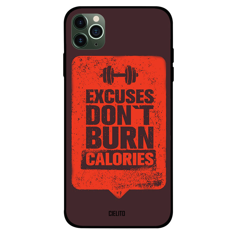 

Cielito Apple iPhone 11 Pro Max Mobile Phone Back Cover, Excuses And Calories