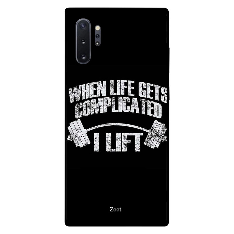 

Zoot Samsung Note Plus Mobile Phone Back Cover, I Lift