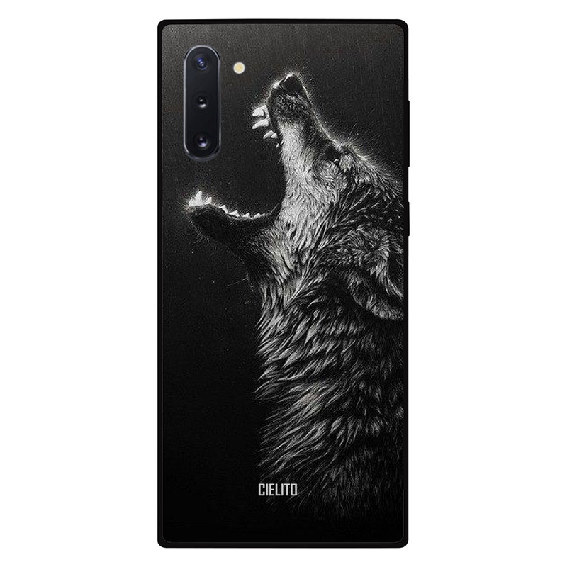 

Cielito Samsung Note 10 Mobile Phone Back Cover, Scrowling Wolf