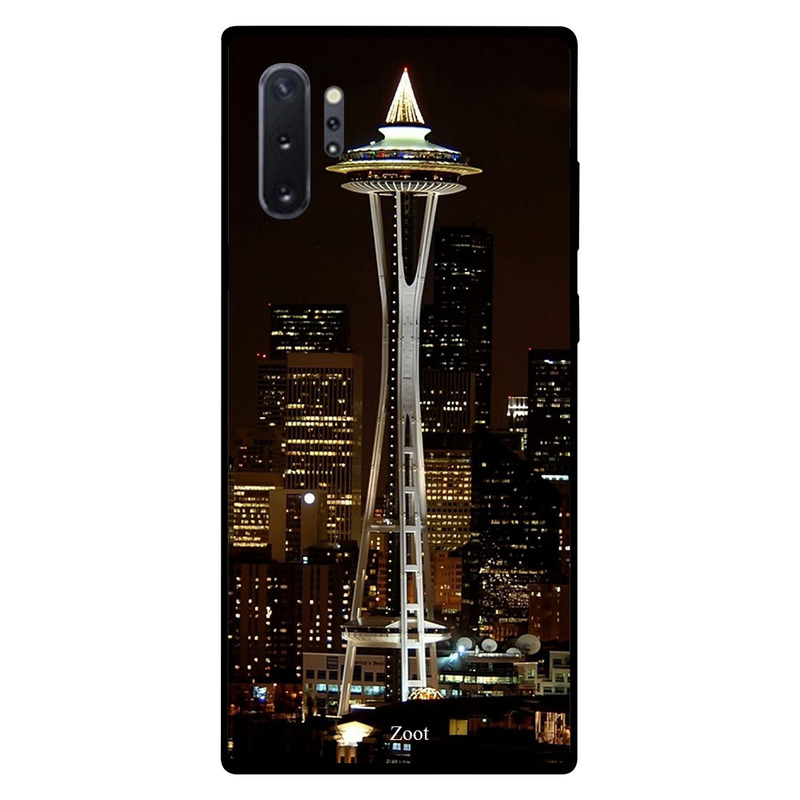 

Zoot Samsung Note Plus Mobile Phone Back Cover, Space Needle