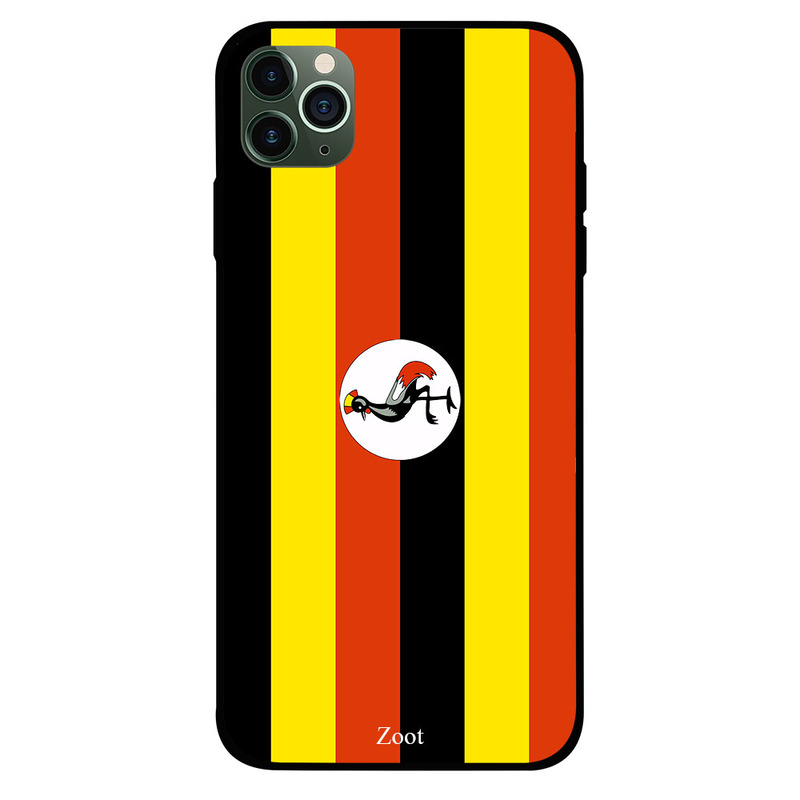 

Zoot Apple iPhone 11 Pro Max Mobile Phone Back Cover, Uganda Flag