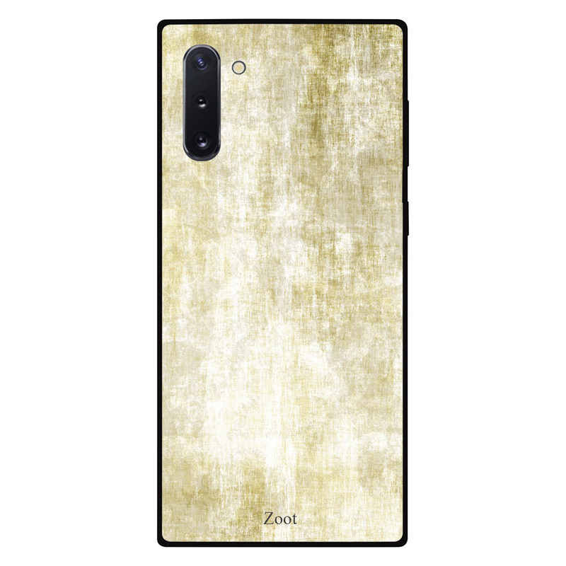 

Zoot Samsung Note 10 Mobile Phone Back Cover, Yellowish White Vintage