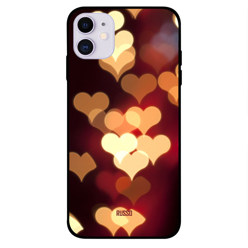 

Russo Apple iPhone 11 Mobile Phone Back Cover, Sweet Little Hearts