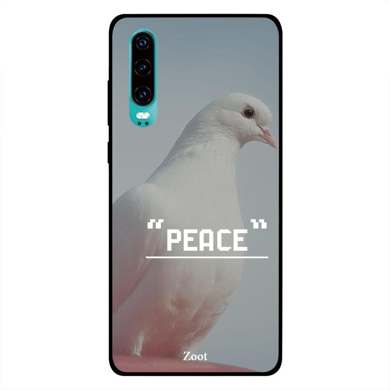 

Zoot Huawei P30 Mobile Phone Back Cover, Peace