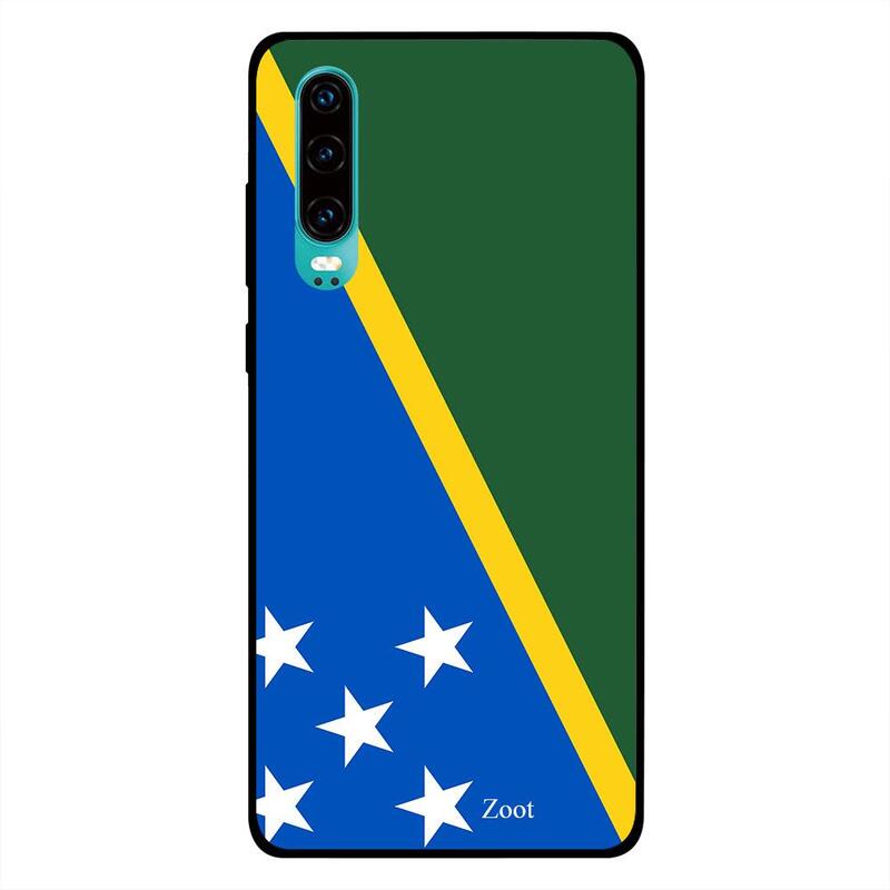 

Zoot Huawei P30 Mobile Phone Back Cover, Solomon Island Flag