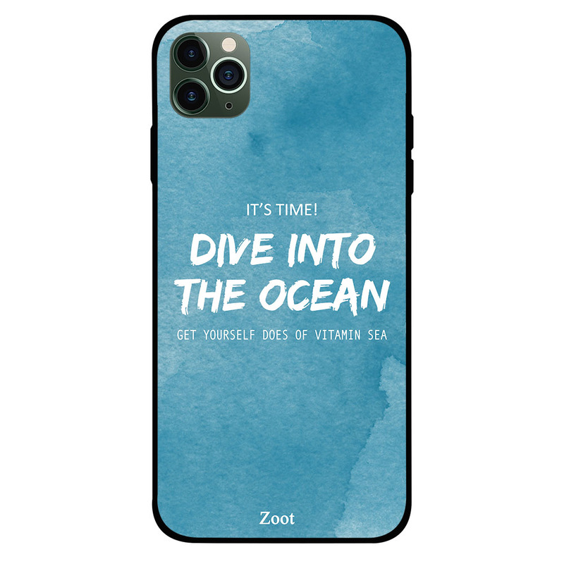 

Zoot Apple iPhone 11 Pro Max Mobile Phone Back Cover, Dive Into The Ocean