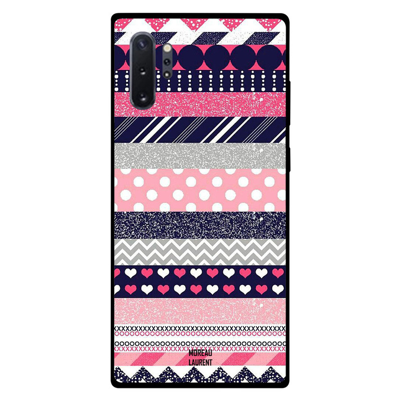 

Moreau Laurent Samsung Note Plus Mobile Phone Back Cover, Pink Pattern