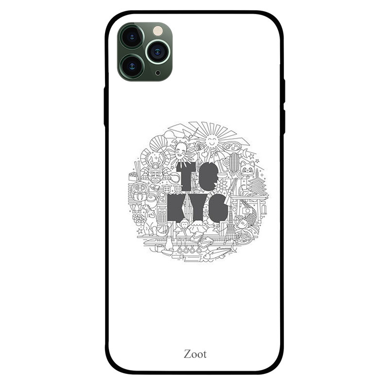 

Zoot Apple iPhone 11 Pro Mobile Phone Back Cover, Tokyo