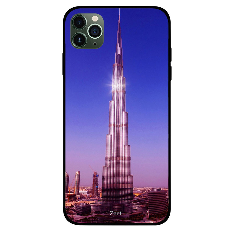 

Zoot Apple iPhone 11 Pro Max Mobile Phone Back Cover, Burj Khalifa Lighting