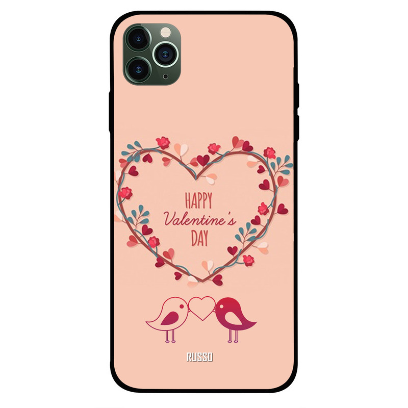 

Russo Apple iPhone 11 Pro Mobile Phone Back Cover, Love Birds