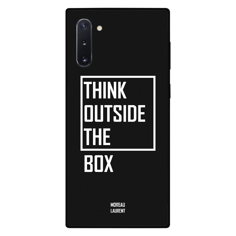 

Moreau Laurent Samsung Note 10 Mobile Phone Back Cover, Think Outside The Box