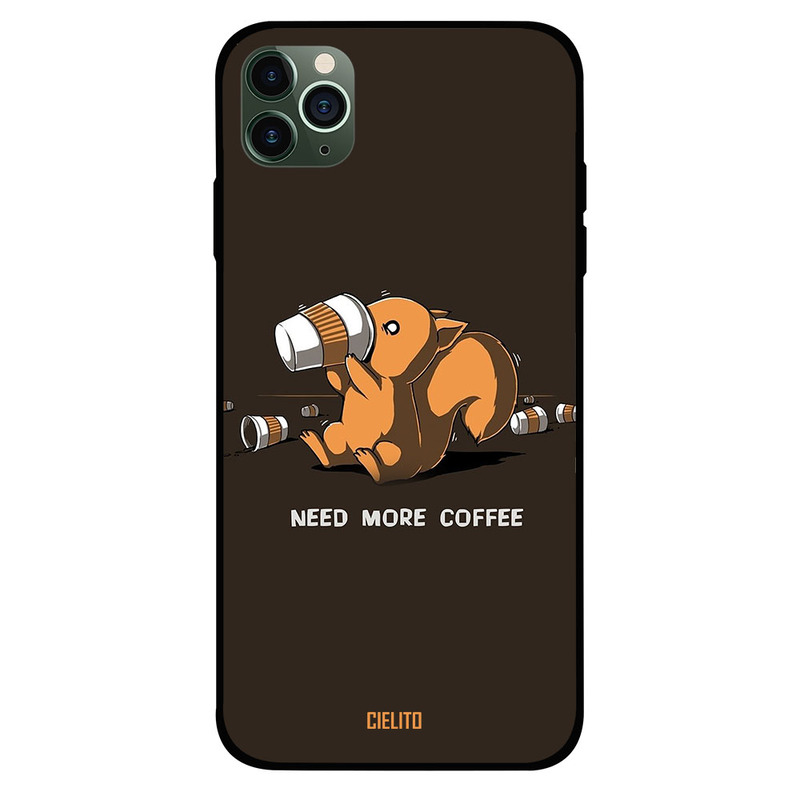 

Cielito Apple iPhone 11 Pro Mobile Phone Back Cover, Need More Coffee