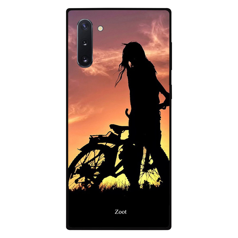 

Zoot Samsung Note 10 Mobile Phone Back Cover, Bicycle Rider