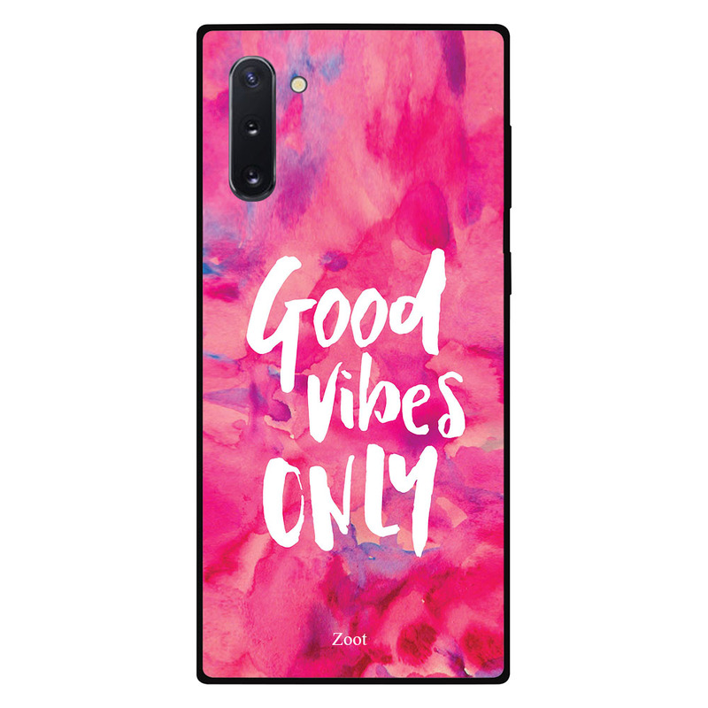 

Zoot Samsung Note 10 Mobile Phone Back Cover, Good Vibes Only