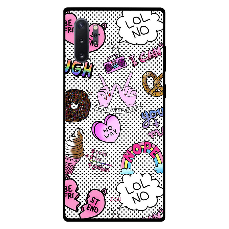 

Zoot Samsung Note Plus Mobile Phone Back Cover, Girly Tags