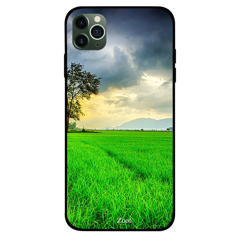 

Zoot Apple iPhone 11 Pro Max Mobile Phone Back Cover, Garden Clouds