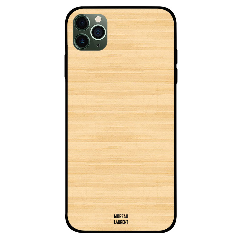 

Moreau Laurent Apple iPhone 11 Pro Max Mobile Phone Back Cover, Light Plywood Pattern