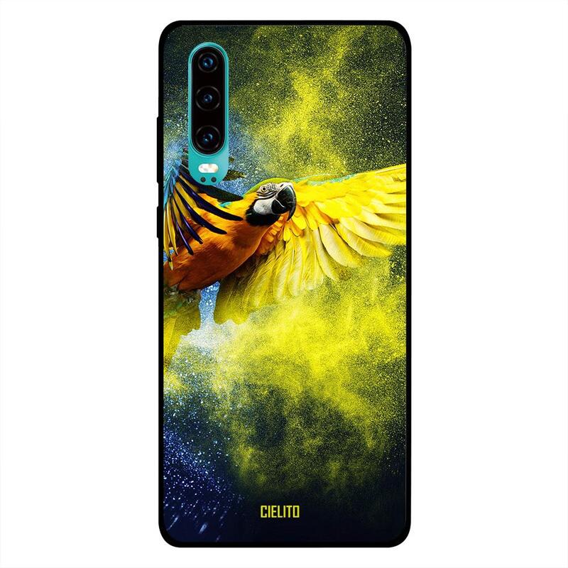 

Cielito Huawei P30 Mobile Phone Back Cover, Australian Flying Macaw