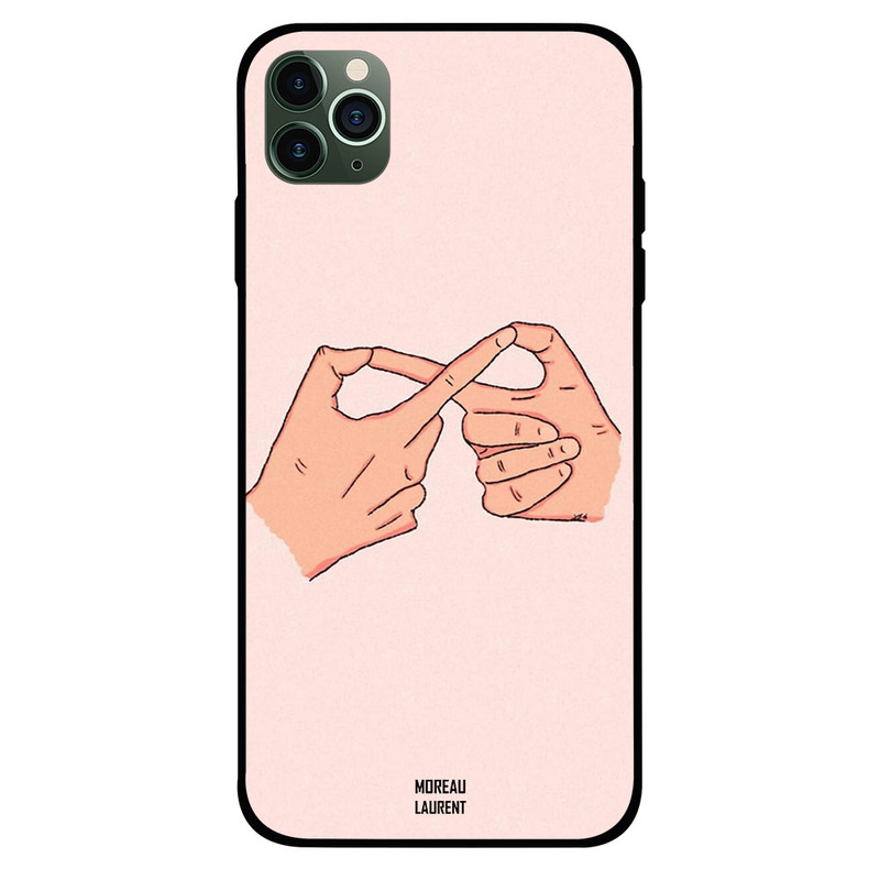 

Moreau Laurent Apple iPhone 11 Pro Mobile Phone Back Cover, Hold The Hands