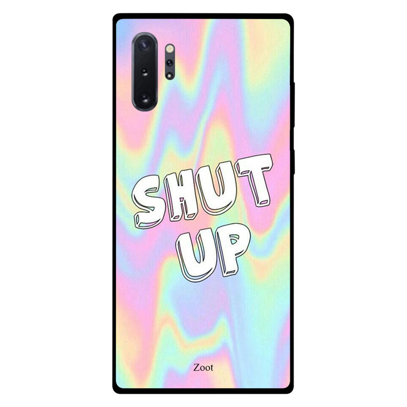 

Zoot Samsung Note Plus Mobile Phone Back Cover, Shut Up
