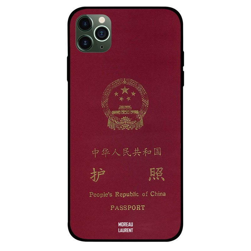 

Moreau Laurent Apple iPhone 11 Pro Mobile Phone Back Cover, China Passport