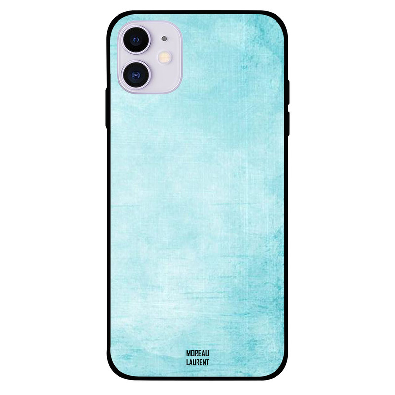 

Moreau Laurent Apple iPhone 11 Mobile Phone Back Cover, Light Sea Color Pattern