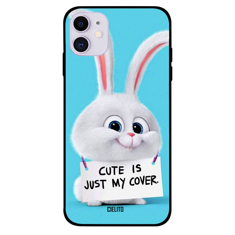 

Cielito Apple iPhone 11 Mobile Phone Back Cover, Cute Is Just My Cover