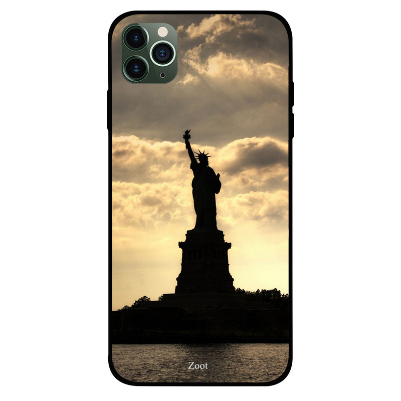 

Zoot Apple iPhone 11 Pro Max Mobile Phone Back Cover, Statue Of Liberty NY