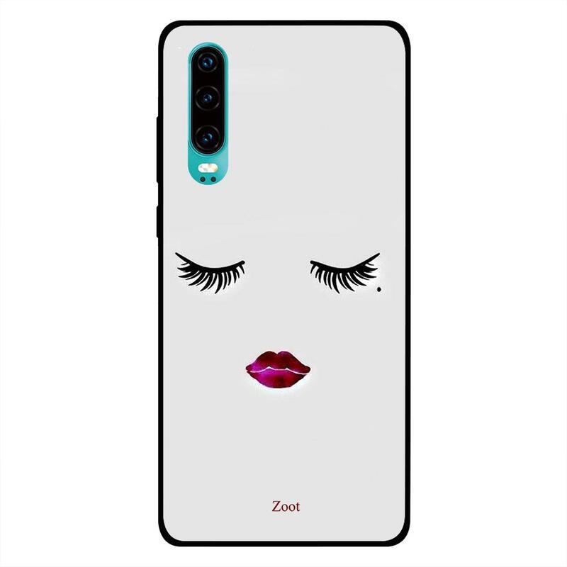 

Zoot Huawei P30 Mobile Phone Back Cover, Eyelashes