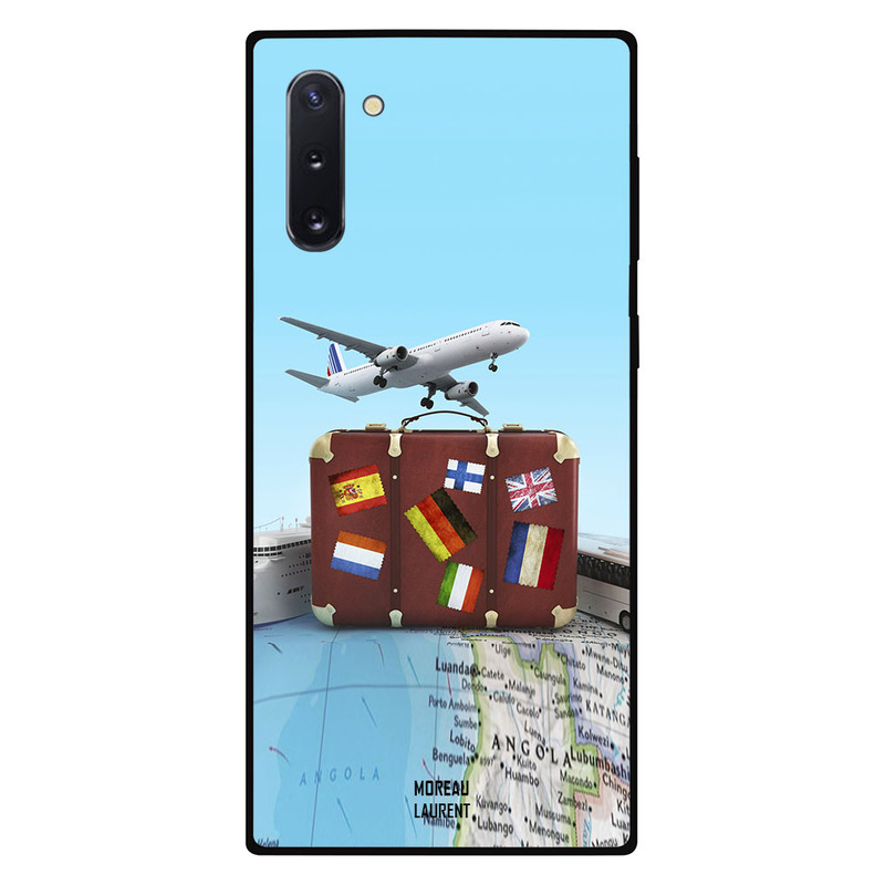 

Moreau Laurent Samsung Note 10 Mobile Phone Back Cover, Travel Freak