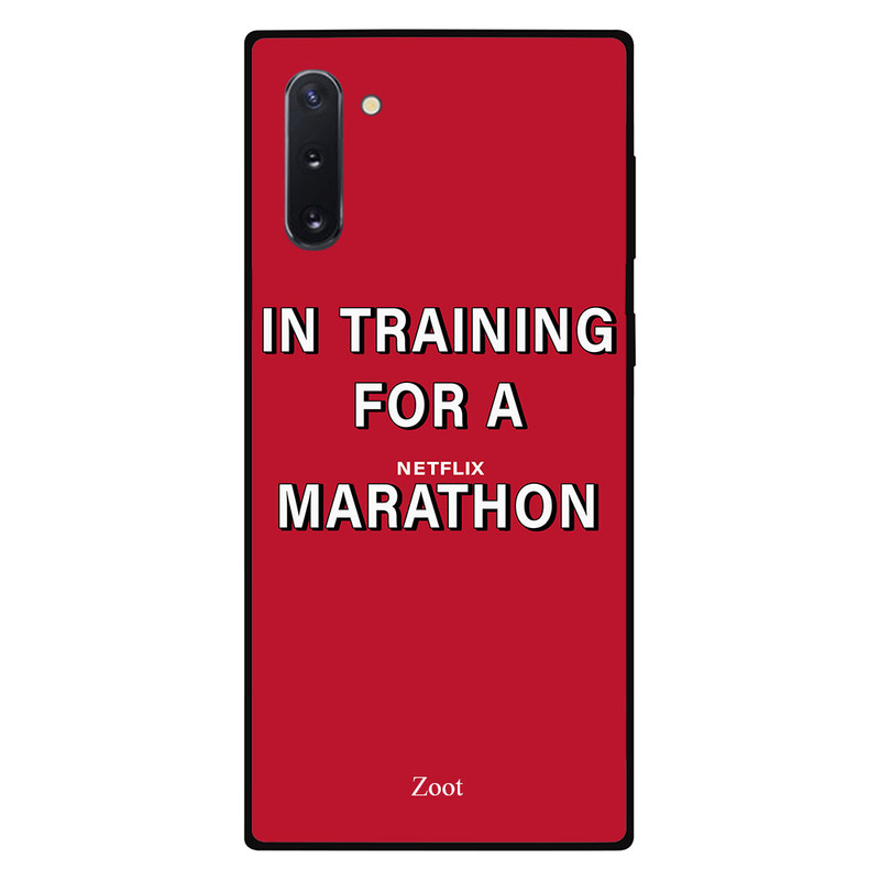 

Zoot Samsung Note 10 Mobile Phone Back Cover, In Training For A Netflix Marathon