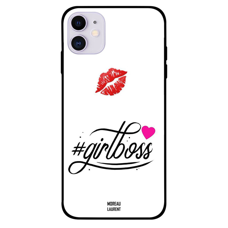 

Moreau Laurent Apple iPhone 11 Mobile Phone Back Cover, Girl Boss Hashtag