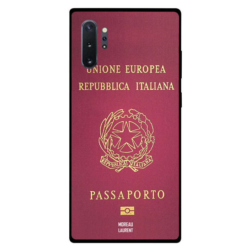 

Moreau Laurent Samsung Note Plus Mobile Phone Back Cover, Italy Passport