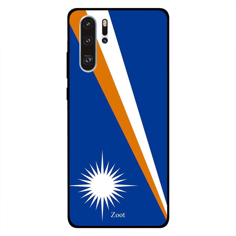 

Zoot Huawei P30 Pro Mobile Phone Back Cover, Marshal Island Flag