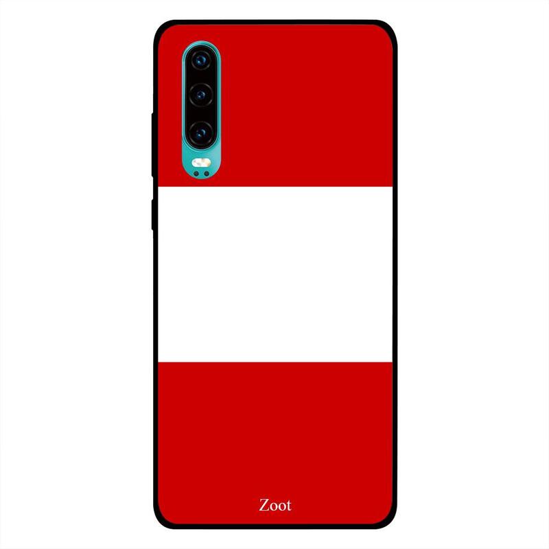 

Zoot Huawei P30 Mobile Phone Back Cover, Peru Flag