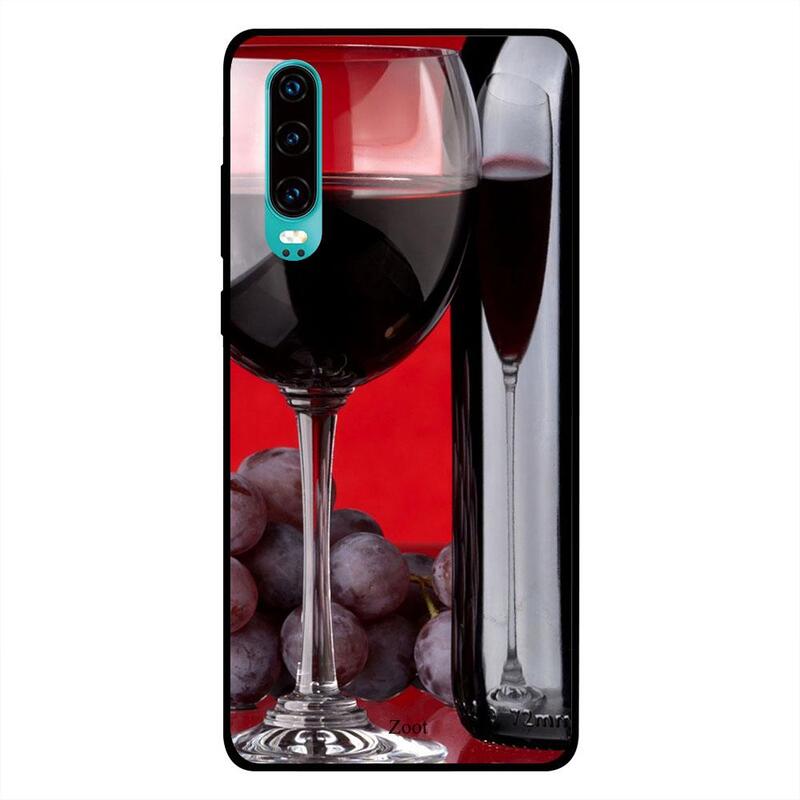 

Zoot Huawei P30 Mobile Phone Back Cover, Red Wine