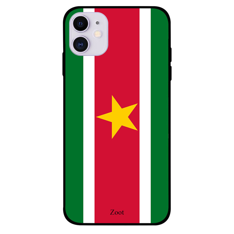 

Zoot Apple iPhone 11 Mobile Phone Back Cover, Suriname Flag