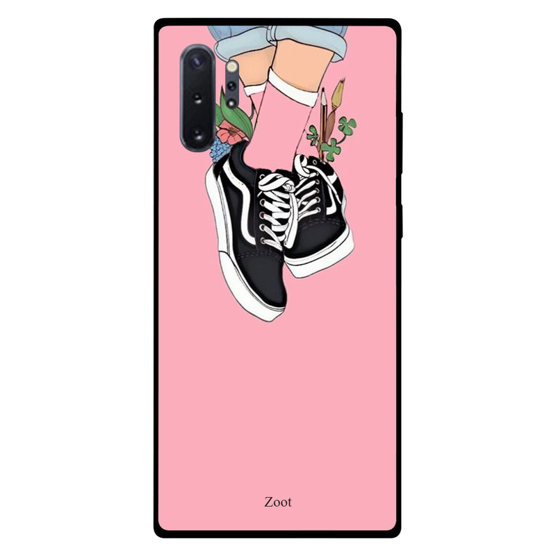 

Zoot Samsung Note Plus Mobile Phone Back Cover, Flowers N Shoes