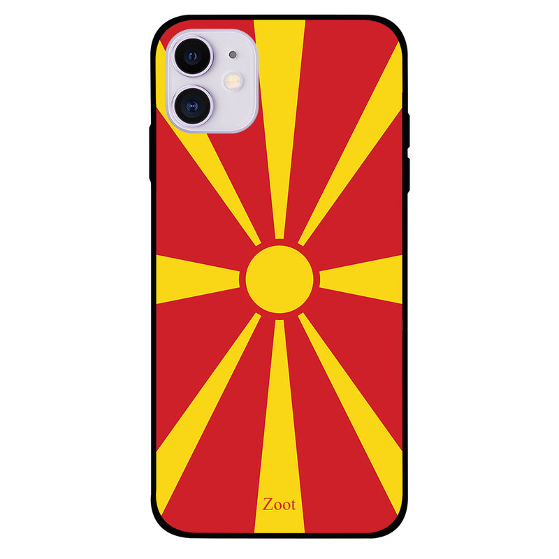 

Zoot Apple iPhone 11 Mobile Phone Back Cover, Macedonia Flag