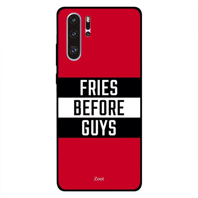 

Zoot Huawei P30 Pro Mobile Phone Back Cover, Fries Before Guys