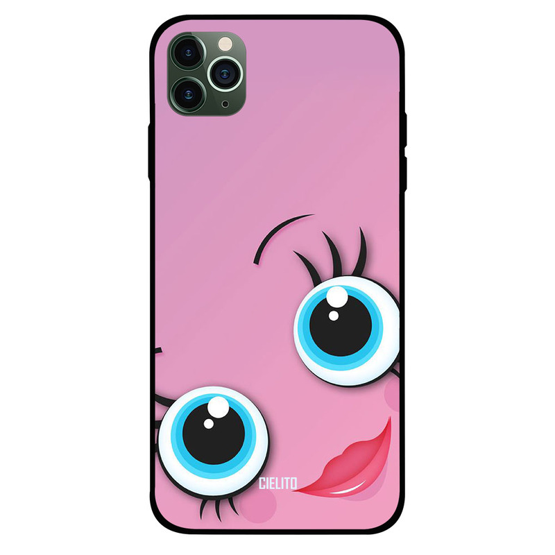 

Cielito Apple iPhone 11 Pro Max Mobile Phone Back Cover, Cutiee Eyes