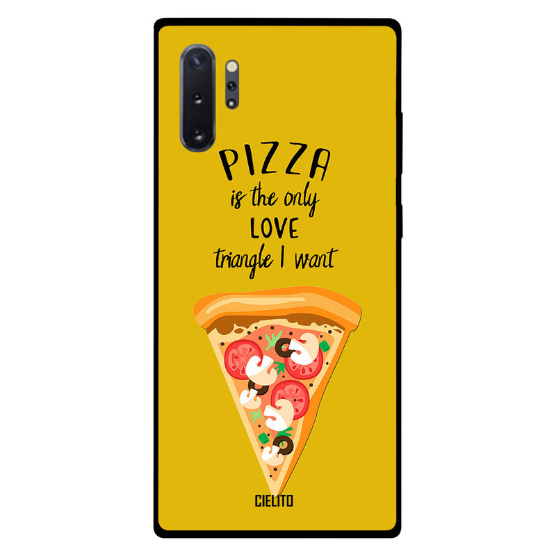 

Cielito Samsung Note Plus Mobile Phone Back Cover, Pizza Love