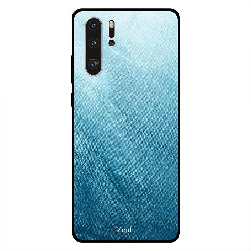 

Zoot Huawei P30 Pro Mobile Phone Back Cover, Sea Color Jeans Pattern