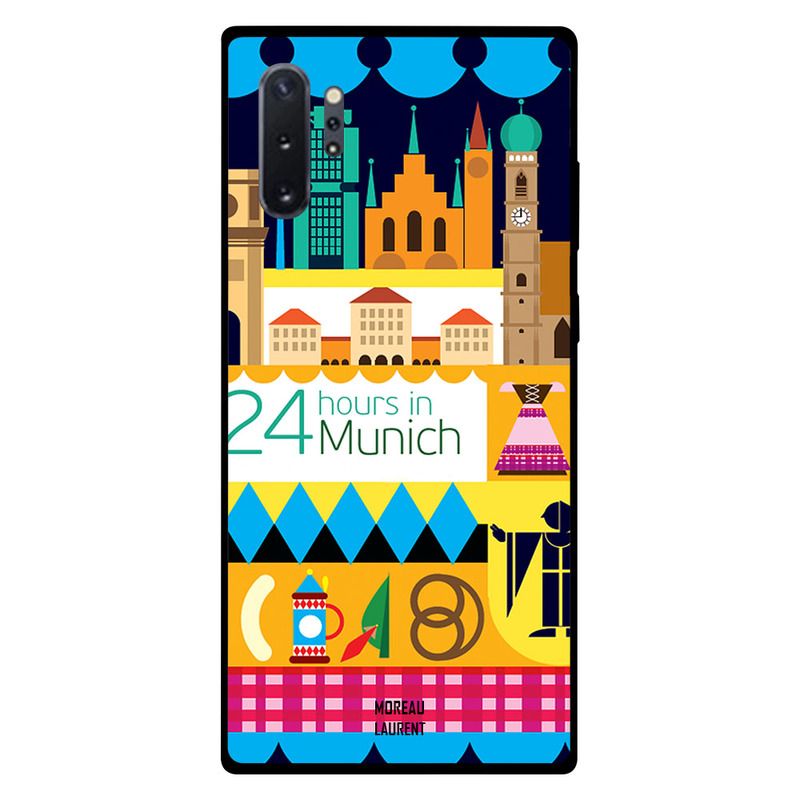 

Moreau Laurent Samsung Note Plus Mobile Phone Back Cover, 24 Hours in Munich