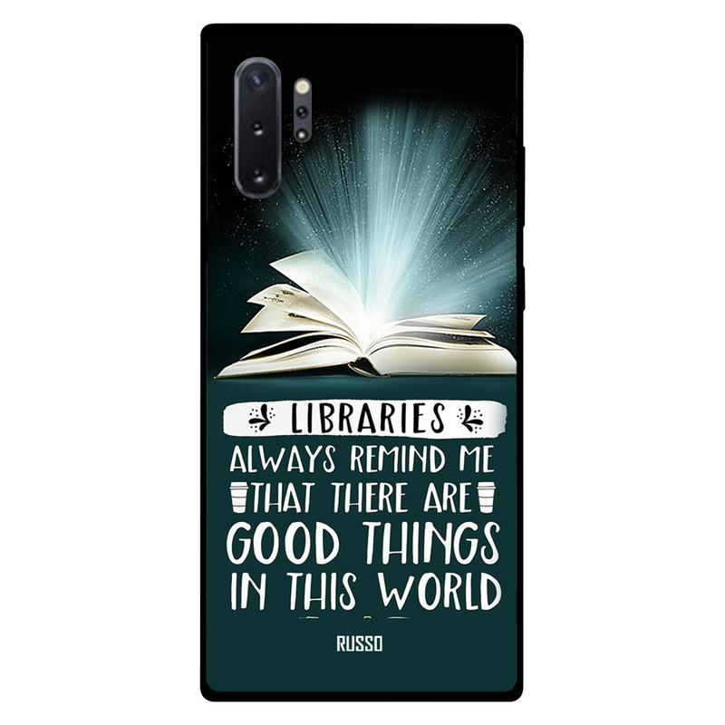 

Russo Samsung Note Plus Mobile Phone Back Cover, Libraries