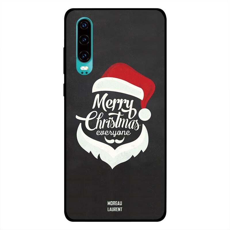 

Moreau Laurent Huawei P30 Mobile Phone Back Cover, Merry Christmas Everyone