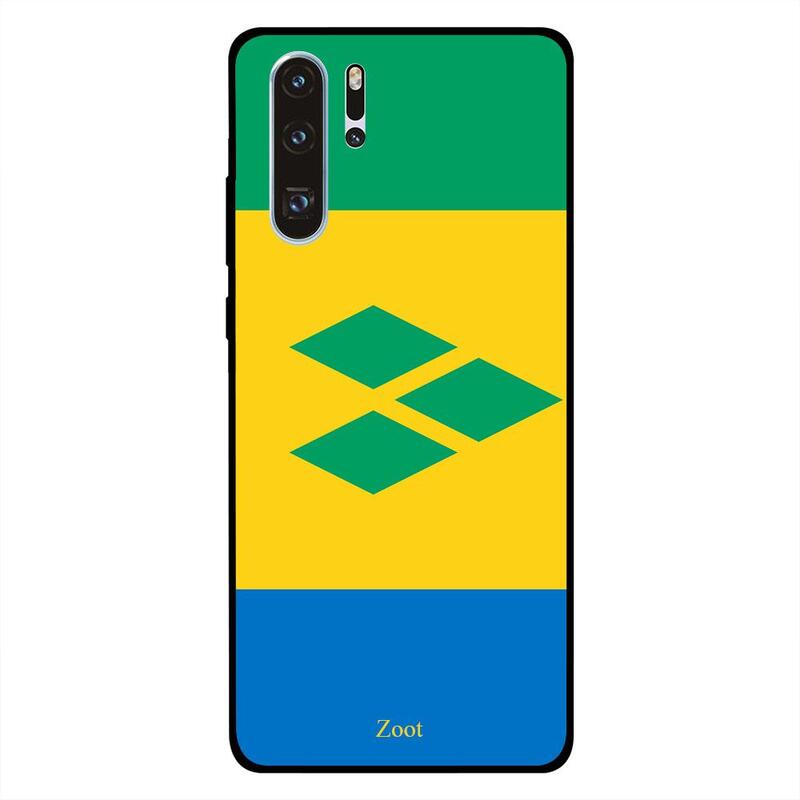 

Zoot Huawei P30 Pro Mobile Phone Back Cover, Saint Vincent Flag